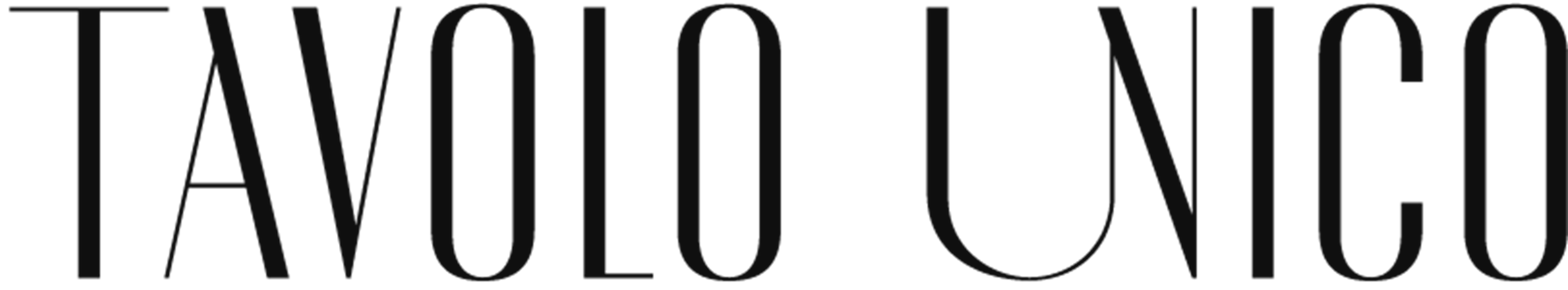 TAVOLO UNICO